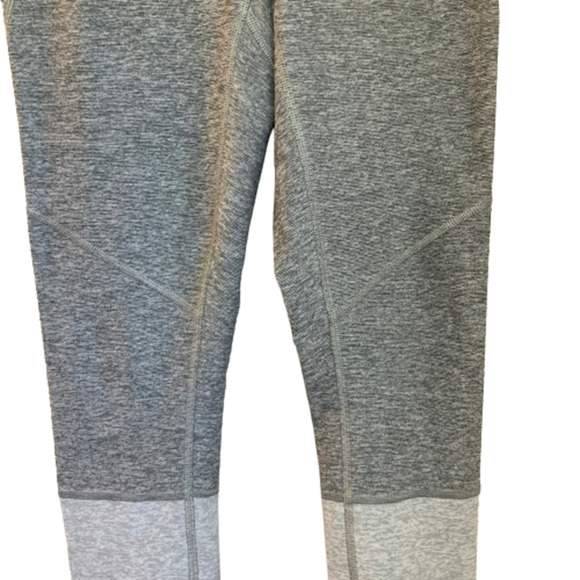 Outdoor Voices 7/8 Dipped Warm Up Leggings Colorblock Ash & Dove Size XS - Picture 4 of 7